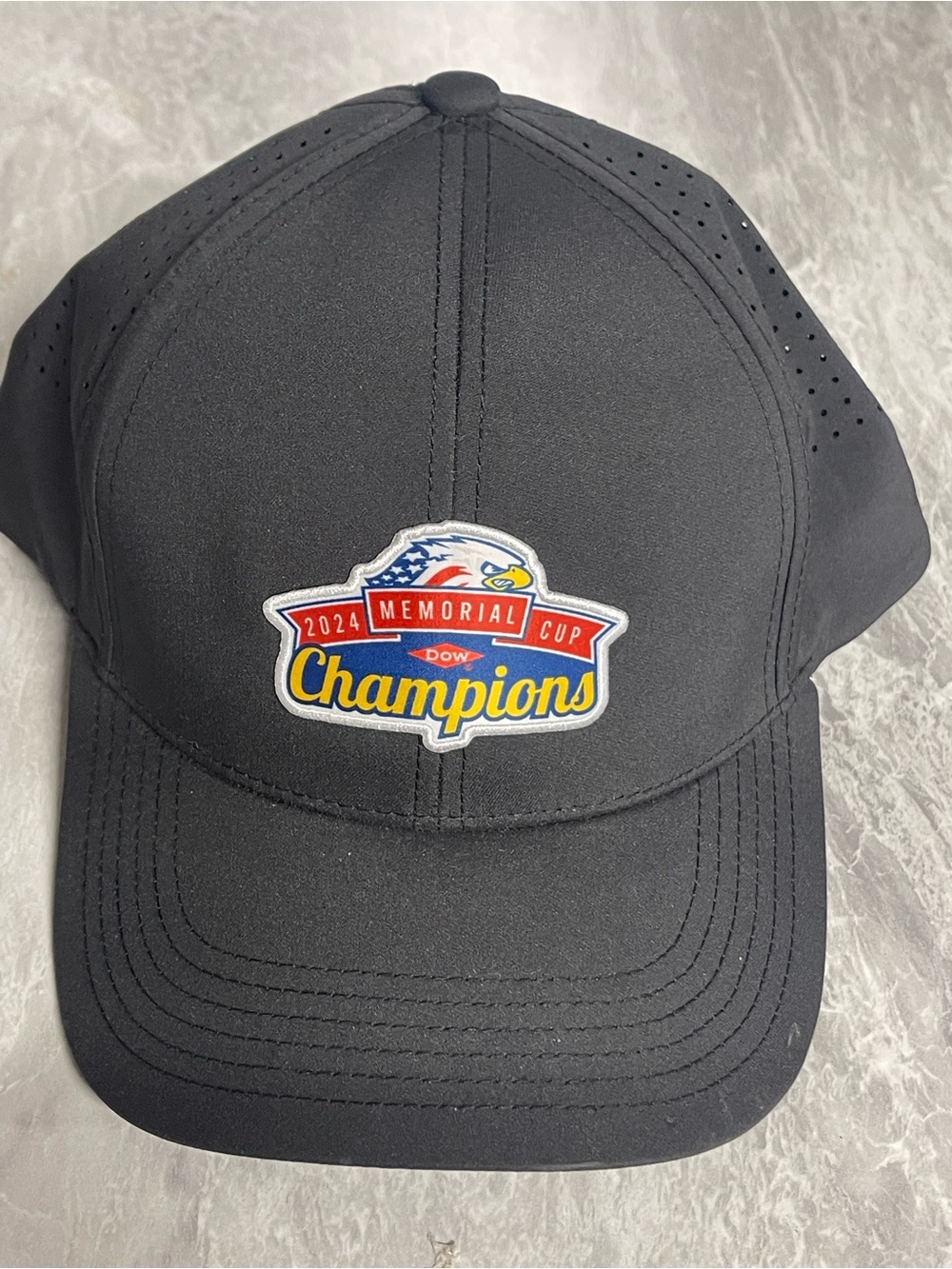 Saginaw Spirit 2024 Memorial Cup Champions Hockey Club Baseball Hat Adjustable